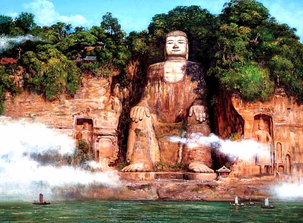 樂山大佛，www.sintu.com""